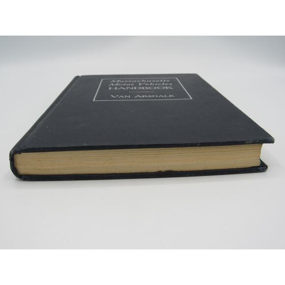 Massachusetts Motor Vehicles Handbook 1941 Chester A. Van Arsdale Plus Extra - Picture 4 of 12